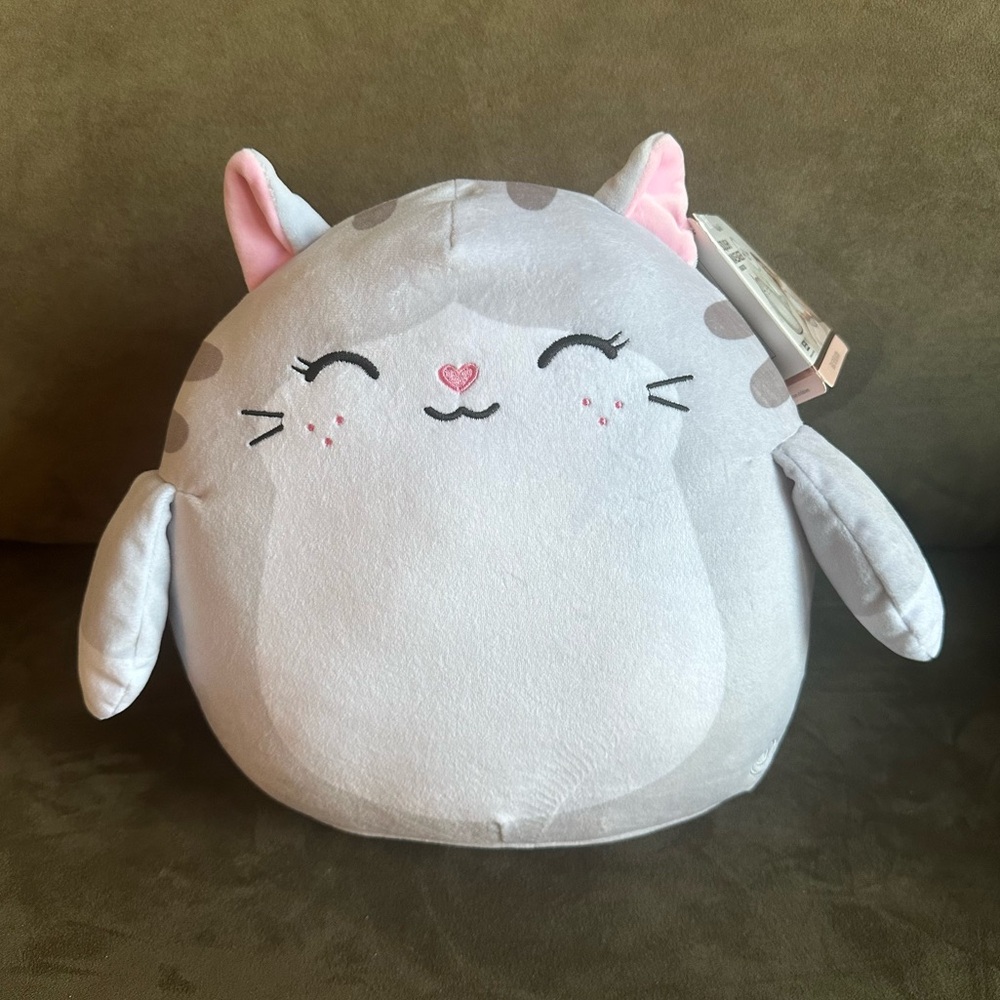 Health Touch White Kitty Cat Squishy Massager